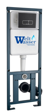 WeltWasser WW MARBERG 410 + SE BL кнопка черная