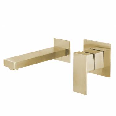 ABBER Daheim AF8212G для раковины скрытого монтажа, золото матовое