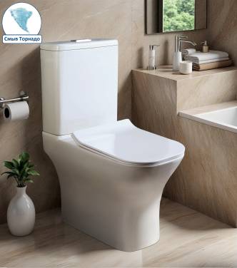 Ceruttispa VETTORE Tornado напольный безободковый CT10816 (665х350х830)