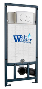 WeltWasser WW MARBERG 507 + RD WT кнопка белая