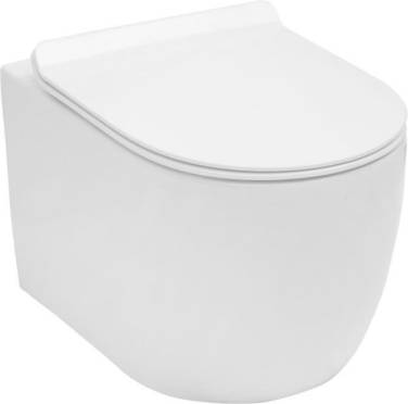 Aquanet Rimless Cetus-W BL-102N-WHT