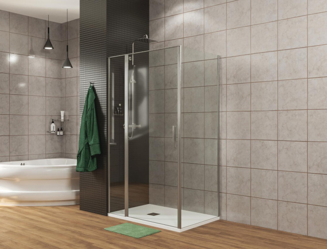 Allen Brau Priority 120x80 3.31007.00 + 3.31013.00 хром без поддона
