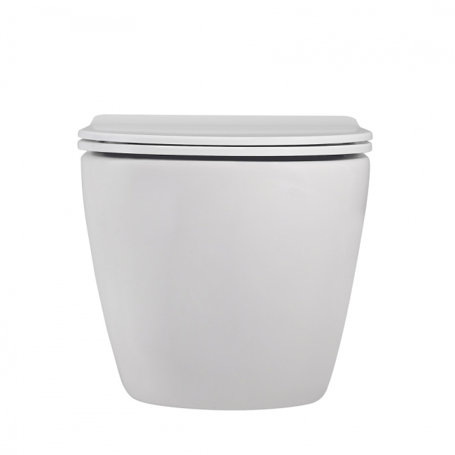 Abber Bequem AC1100MW белый матовый, безободковый