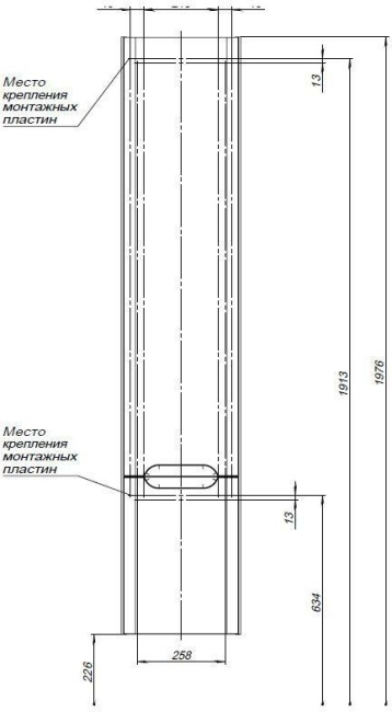 Aquanet София 35 L белый глянец