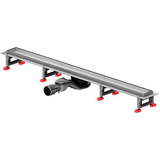 Am.Pm MasterFlow 90 W01SC-U11-090-04SB с решеткой Хром матовый / под плитку Tile