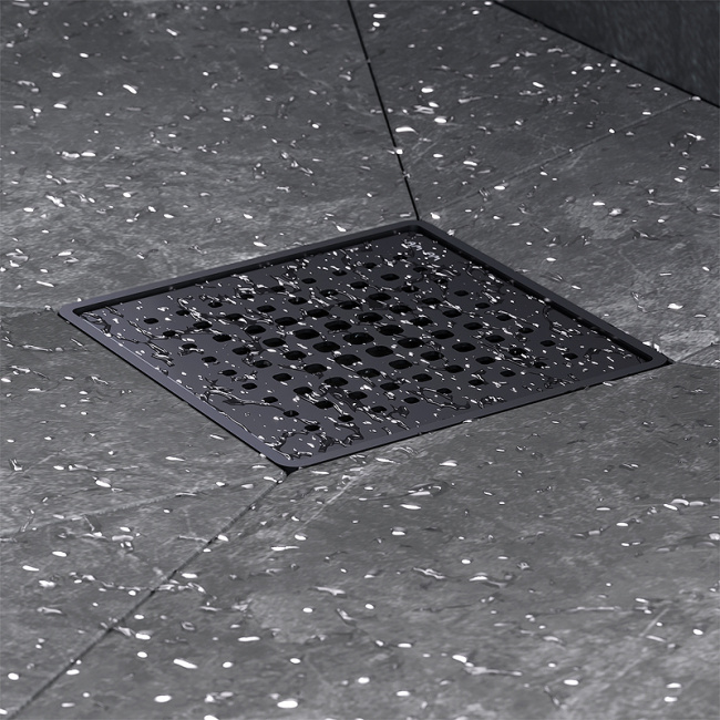 Am.Pm PrimeFlow 10 W02BD-P11-010-01BM с Черной матовой решеткой Cut Gradient