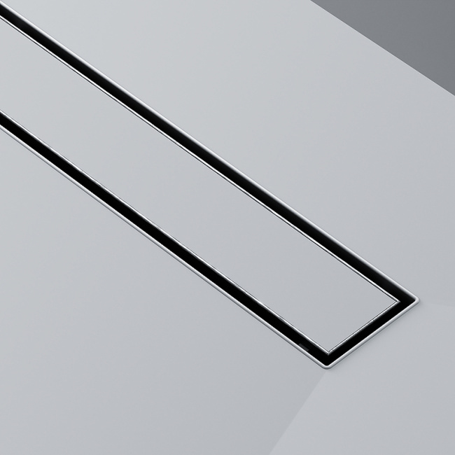 Am.Pm MasterFlow 90 W01SC-U11-090-04SB с решеткой Хром матовый / под плитку Tile