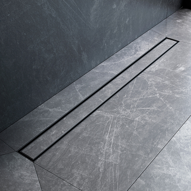 Am.Pm MasterFlow 90 W01SC-U11-090-04SB с решеткой Хром матовый / под плитку Tile