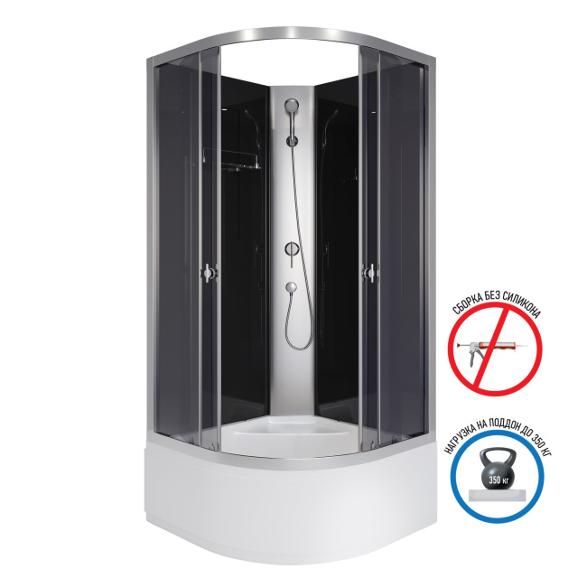 Niagara Eco E100/40/TN/BK (1000х1000х1950) 4 места