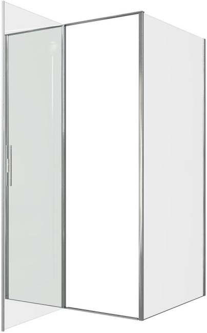 Allen Brau Priority 120x80 3.31007.00 + 3.31013.00 хром без поддона