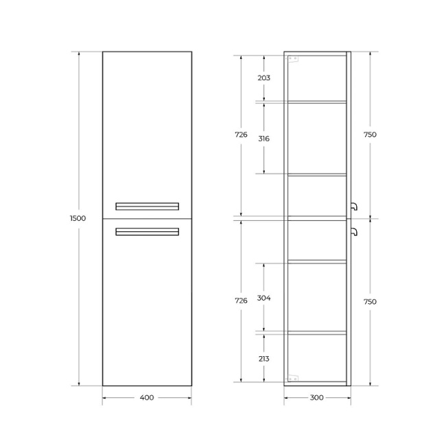 Cezares Eco 40 ECO-1500-2A-SC-SPF-P подвесной Sapfiro