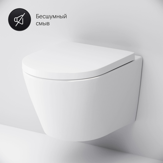 AM.PM C741701SC Sense FlashClean с сиденьем микролифт