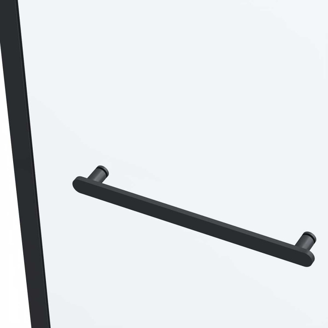 Vincea Como Soft VSR-1CS9014CLB, 1400*900, черный, стекло прозрачное