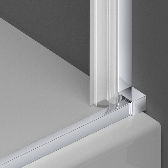 Vincea Alpha VDP-3AL800CLB, черный, стекло прозрачное