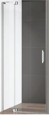 Cezares Slider (SLIDER-B-1-70/80-BR-Cr) профиль хром/стекло бронзовое
