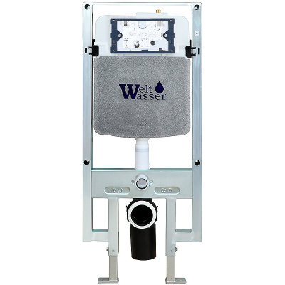 WeltWasser AMBERG 497 ST + MT-CR с кнопкой цвета матовый хром
