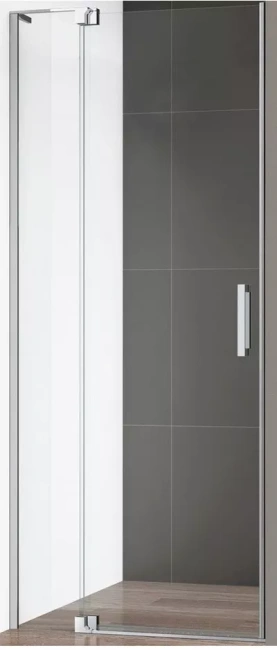 Cezares Slider (SLIDER-B-1-70/80-BR-Cr) профиль хром/стекло бронзовое