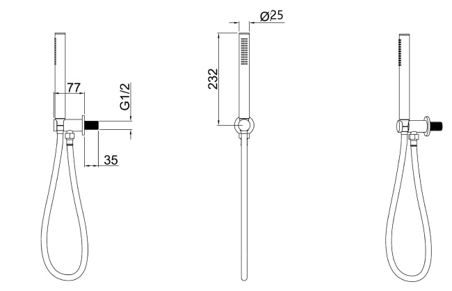 Allen Brau Priority 5.31019-MG графит браш