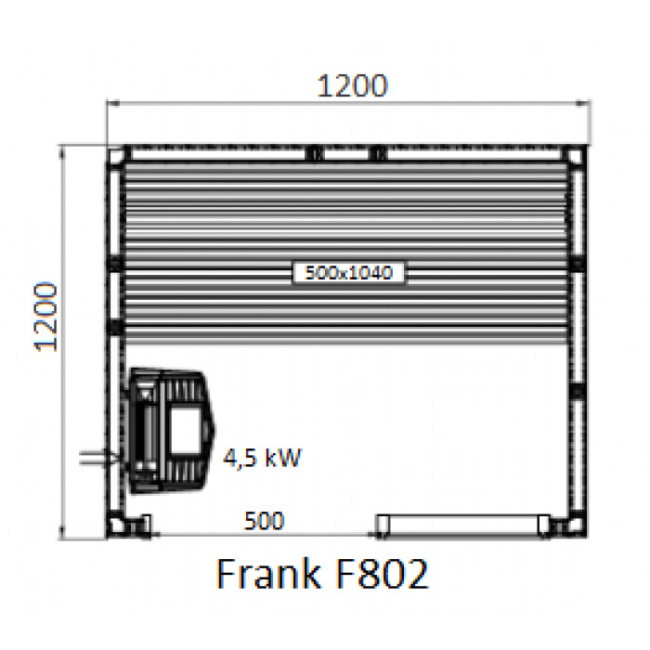 Frank F 806 (160x120x210) Липа Экстра