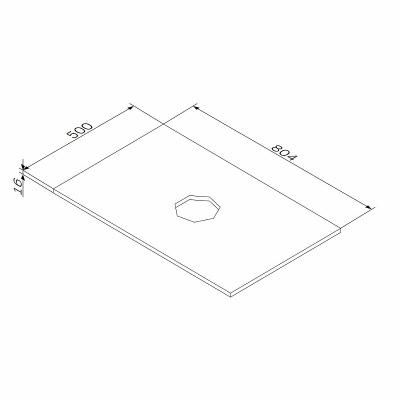 Am.Pm Func 80 M8FST0800WM Белая матовая