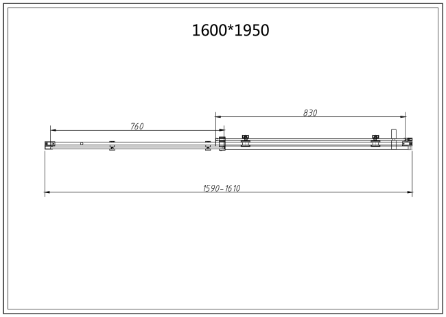 Vincea Como-N VSR-4CN9016CGB, 1600*900, черный, стекло тонированное