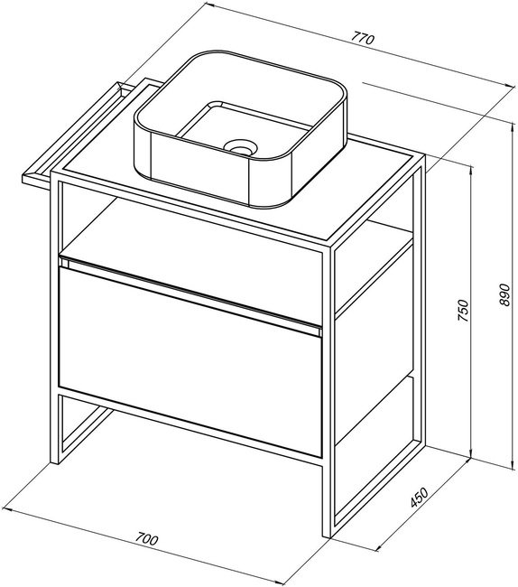 Allen Brau Priority 70 1.31001.PWM папирус матовый