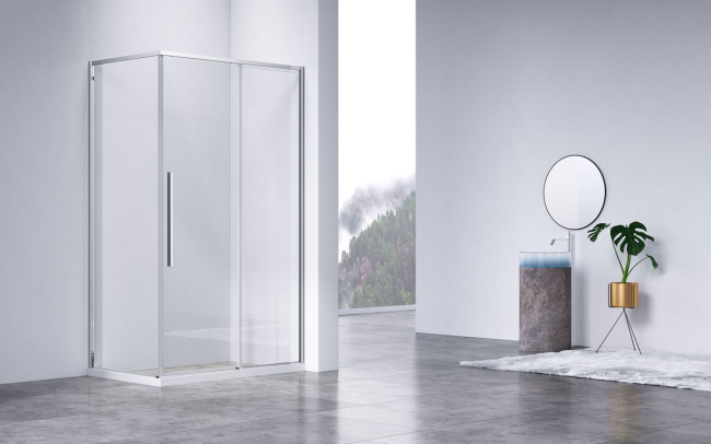 Vincea Slim-N VSR-4SN8012CL, 1200*800, хром, стекло прозрачное