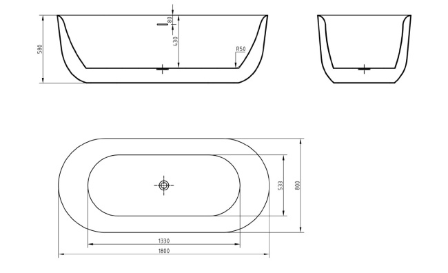 BelBagno BB706-1800-800
