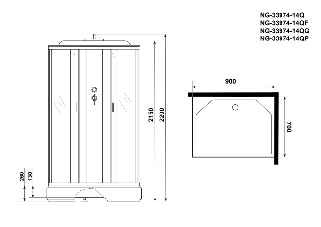 Niagara Classic NG-33974-14Q 90x70