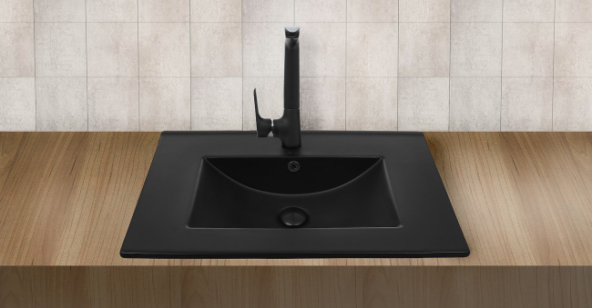 WELTWASSER DEILBACH 7506-60 MT-BL 60x47 черный матовый