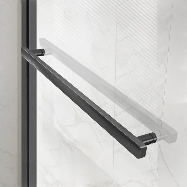 Vincea Slim Soft VDS-1SS150CLGM, 1500, вороненая сталь, стекло прозрачное