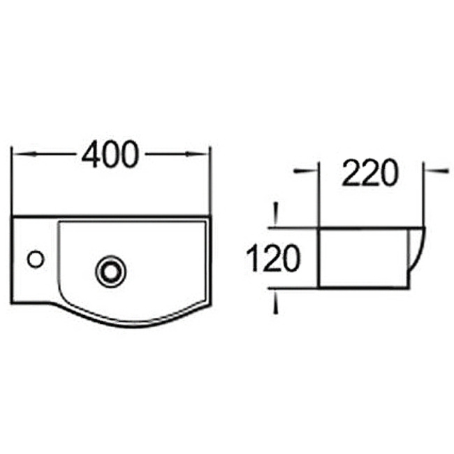 WeltWasser Aisbach 7940 GL-WT L 40 10000008686 Белая глянецевая