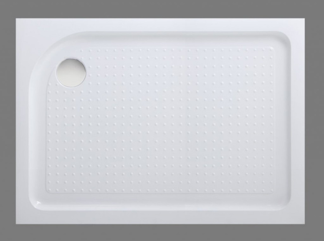 BelBagno TRAY-BB-AH-100/80-15-W-L (левый)