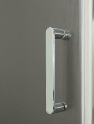 BelBagno Uno 90х90 UNO-195-A-2-90-P-Cr профиль Хром стекло рифленое без поддона