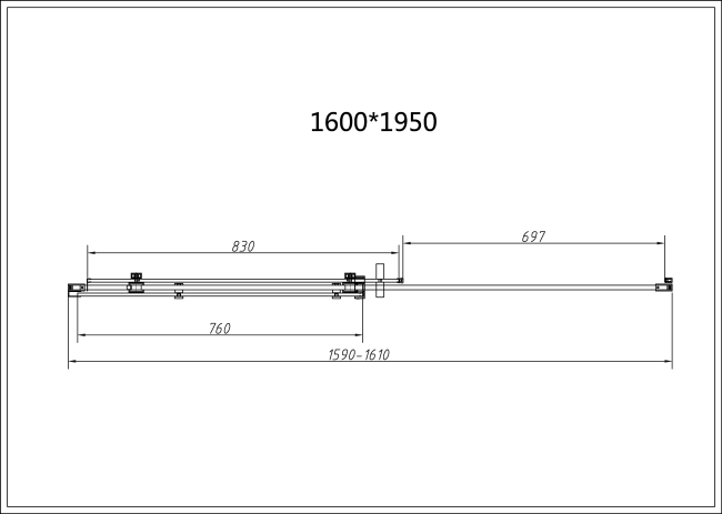 Vincea Como-N VSR-4CN9016CGB, 1600*900, черный, стекло тонированное