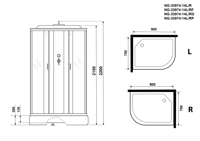 Niagara Classic NG-33974-14RP 90x70